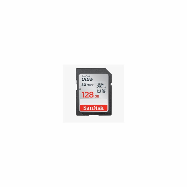 SanDisk SDXC karta 128GB Ultra (100MB/s Class 10 UHS-I)