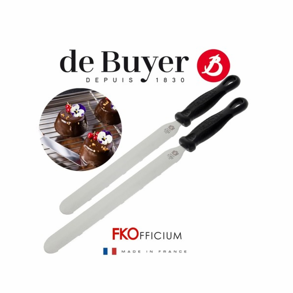 Kráječ de Buyer, 4234.25, na piškotové dorty, délka 25 cm...