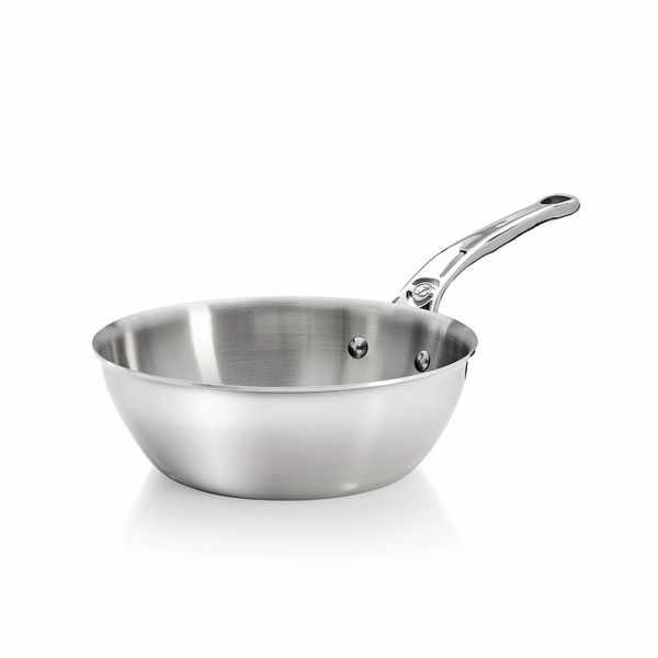 De Buyer Affinity Sauté Pánev Nerezová zakřivená 20 cm