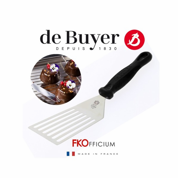 Obracečka de Buyer, 4232.01 OFFSET, děrovaná, nerezová oc...