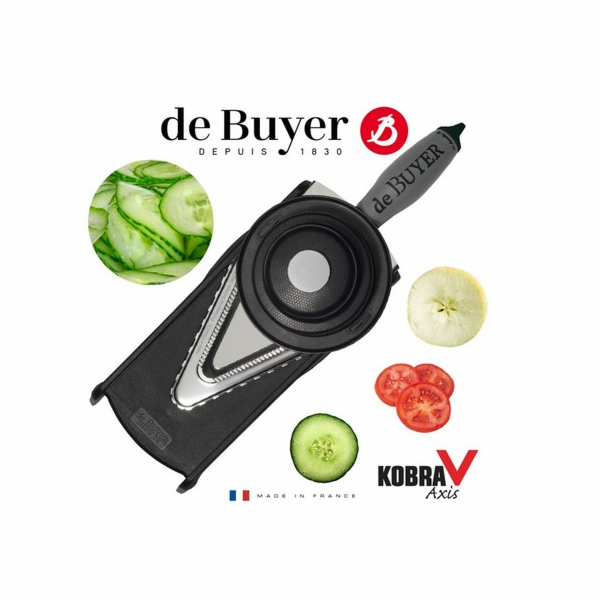 Kráječ de Buyer, 2011.01 KOBRA V AXIS, nerezová ocel, čep...