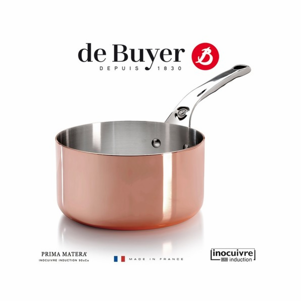 De Buyer Prima Matera rendlík med/nerez 16 cm i na indukci