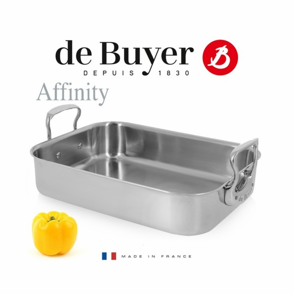 De Buyer Affinity Casserole Stainless Steel 35X25 cm