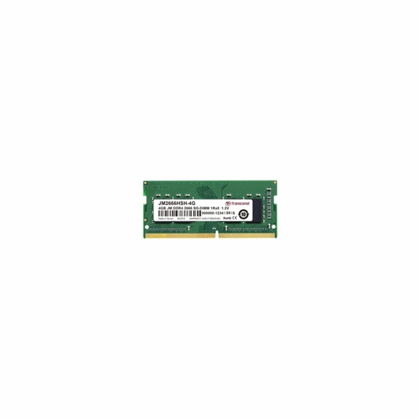Transcend SODIMM DDR4 4GB 2666MHz CL19 JM2666HSH-4G Trans...