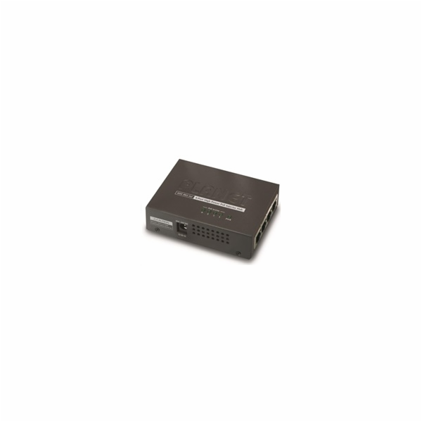 Planet HPOE-460 PoE injektor, 4x 10/100/1000, PoE 30W, 80...