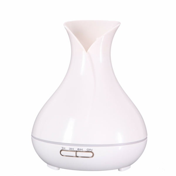 SIXTOL Aroma difuzer Vulcan bílý lesk 350ml SIXTOL