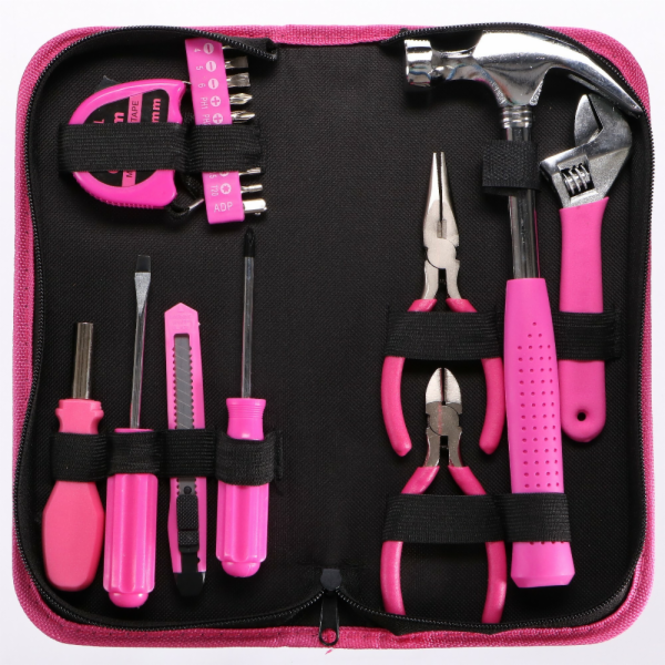 SIXTOLSada nářadí HOME PINK 20 SIXTOL