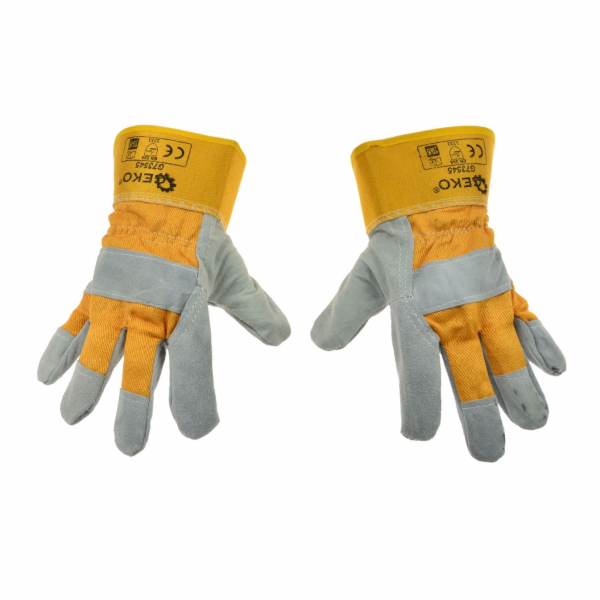 GEKO Kožené pracovní rukavice, vel. 10,5 GEKO