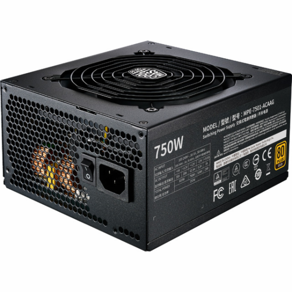 Cooler Master zdroj  MWE 750 Gold-v2  Full modular, 750W,...