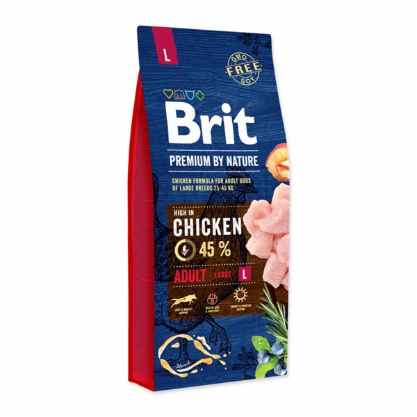 Brit Premium By Nature Adult L Large 15kg