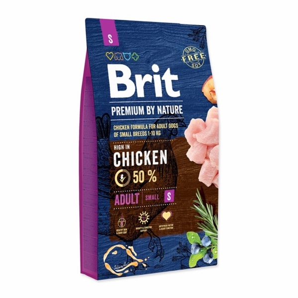 BRIT Premium by Nature Small Chicken - suché krmivo pro p...