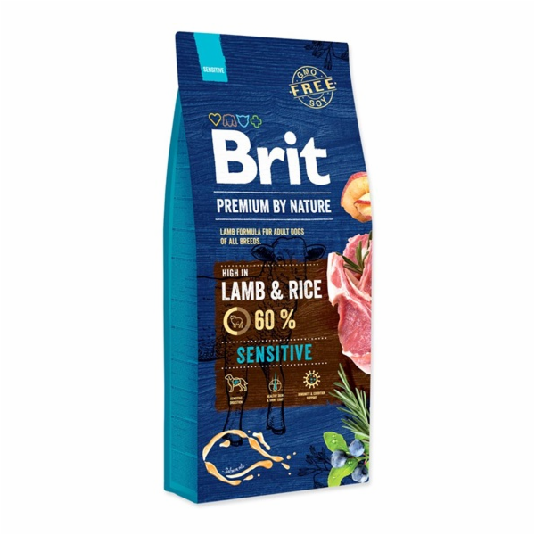 Granule pro psy BritPremium Nature granule/rýže 5kg