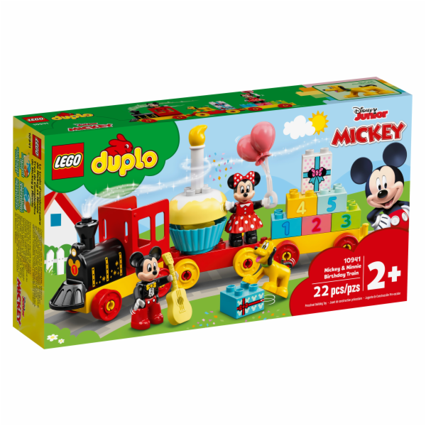 LEGO Duplo 10941 Narozeninový vláček Mickeyho a Minnie