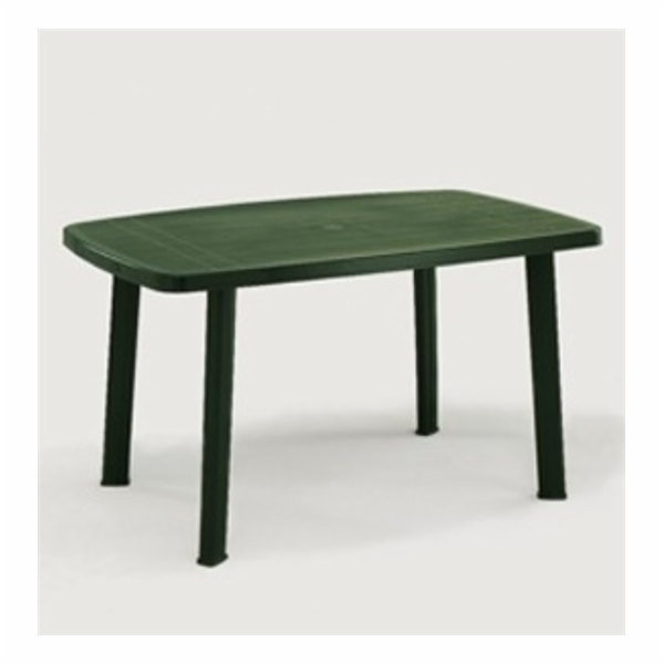 PROGARDEN FARO OVAL, zelený, 126×85×72 cm Venkovní stůl P...