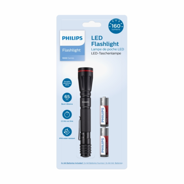LED svítilna 2xAA, 160 lumenů