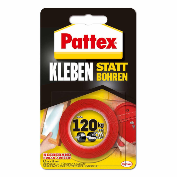 Pattex PXMT2 oboustranná lepicí páska bílá (d x š) 1.5 m ...