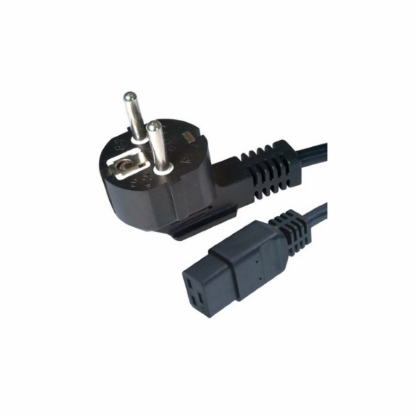 Gembird kabel síťový IEC320 C19/Schuko 1,8m, 16A