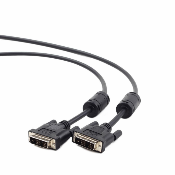 Gembird CC-DVI-BK-6 DVI-D(M)/DVI-D(M) Kabel DVI 1,8 m
