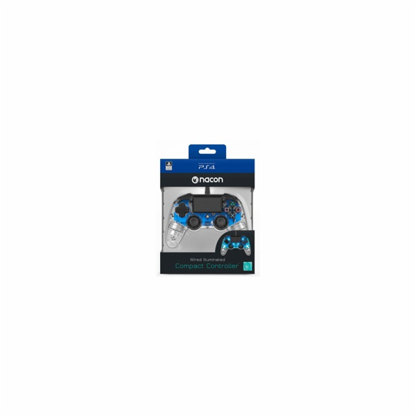 Nacon Wired Illuminated Compact Controller, Gamepad