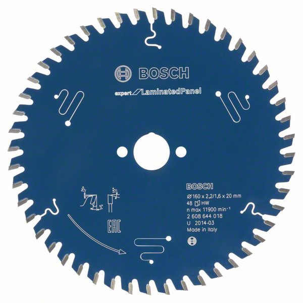 Kreissägeblatt Expert for Laminated Panel, O 190mm, 60Z