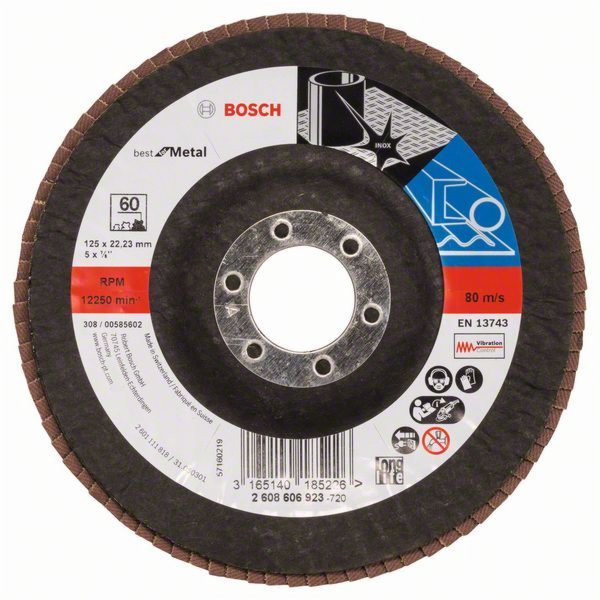Fächerschleifscheibe X571 Best for Metal, O 125mm, K60