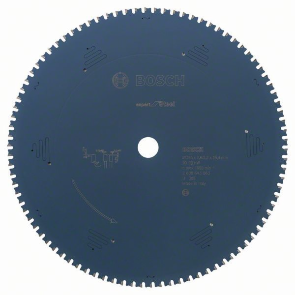 Pilový kotouč Bosch Expert for Steel, O 355mm, 90Z