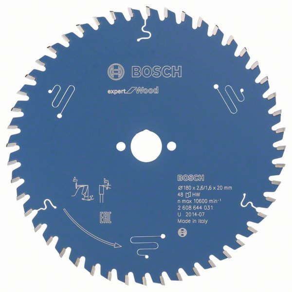 Pilový kotouč Bosch Expert for Wood, O 180mm, 48T