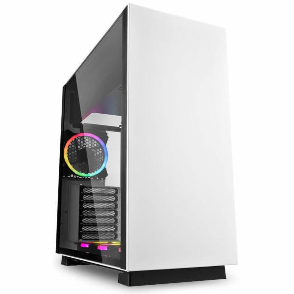 PURE STEEL White RGB, Tower-Gehäuse