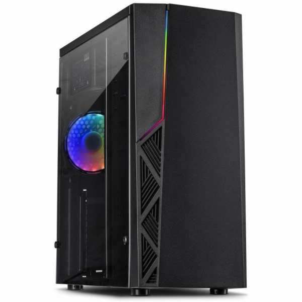Inter-Tech B-02 RGB, věžové pouzdro