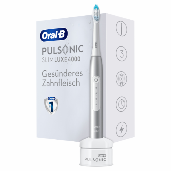 Oral-B Pulsonic Slim Luxe 4000, Platinum