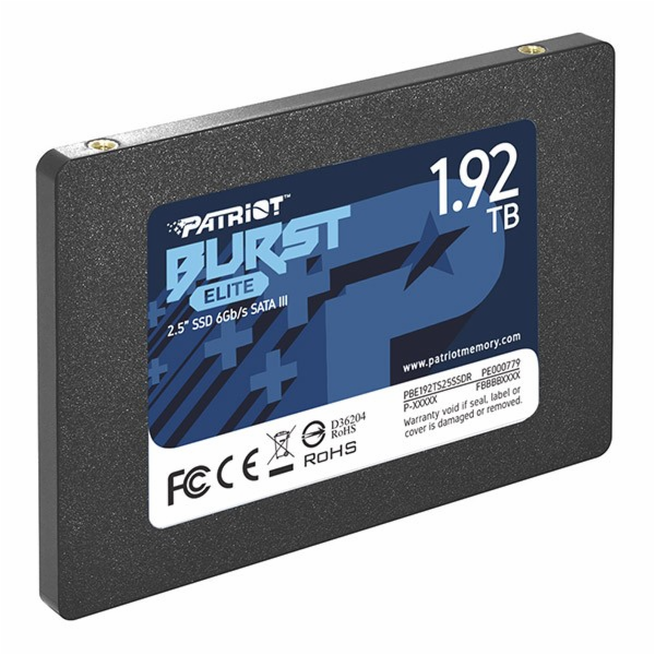 Patriot Burst 1,92 TB, PBE192TS25SSDR SSD 450 / 320MB / s...