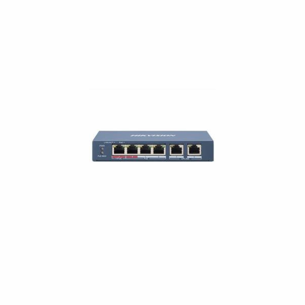 Hikvision DS-3E0106HP-E síťový přepínač Nespravované Fast...