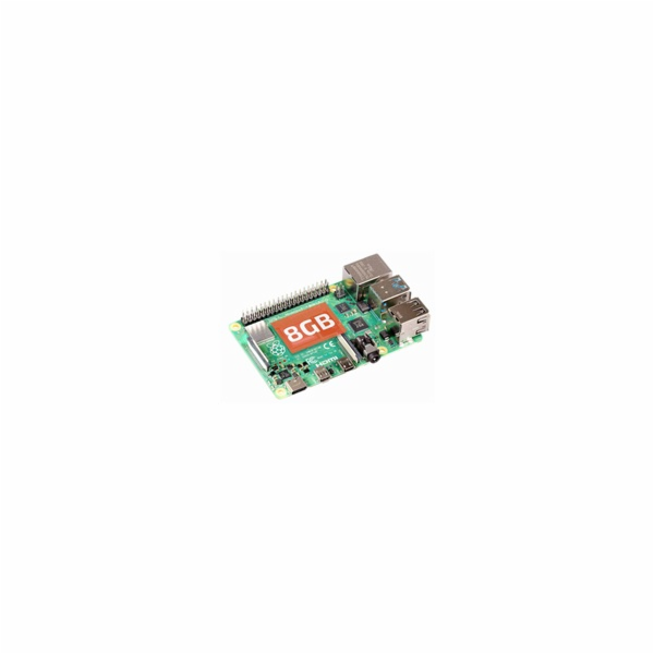 PC Raspberry Pi 4 Model B 8GB/WiFi/BT/1000Mbps