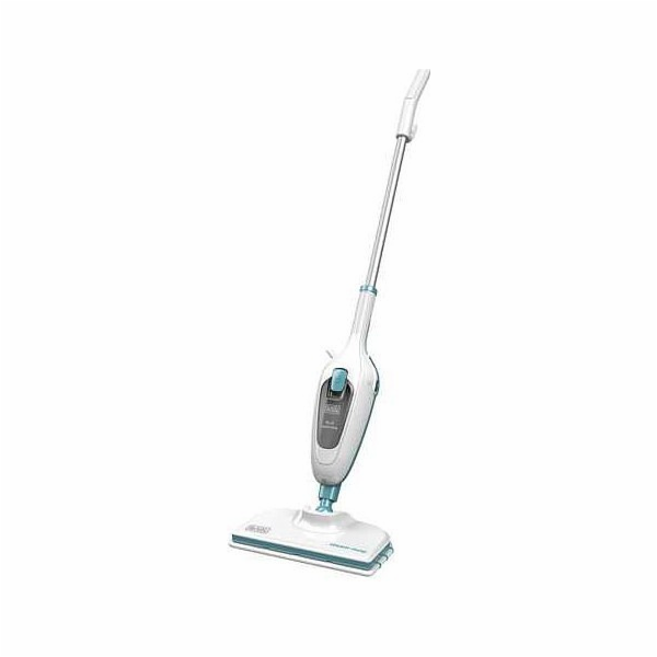 Black&Decker FSMH13E5 parní čistič, modrý a bílý