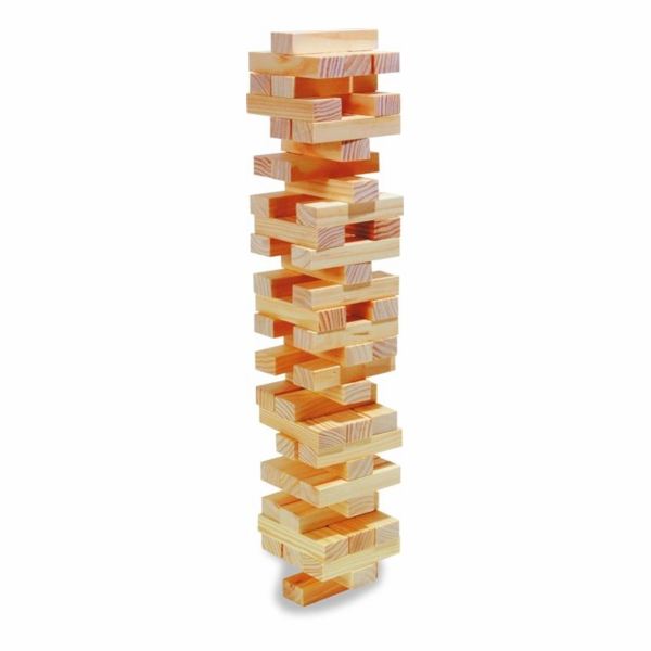 Small Foot Dřevěná hra Jenga natur