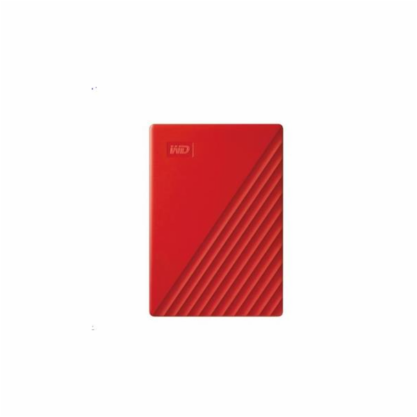 Western Digital My Passport  4TB cervený 3.2 Gen 1