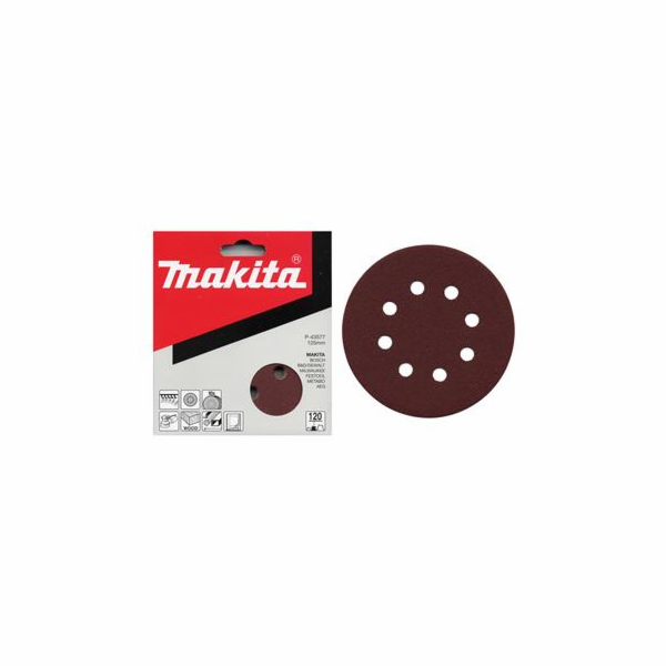 Brusný papír Makita P-43549 125mm K60, 10ks