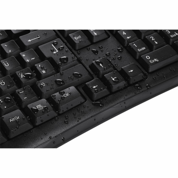 HAMA klávesnice Cellino/ drátová/ USB/ CZ+SK/ černá