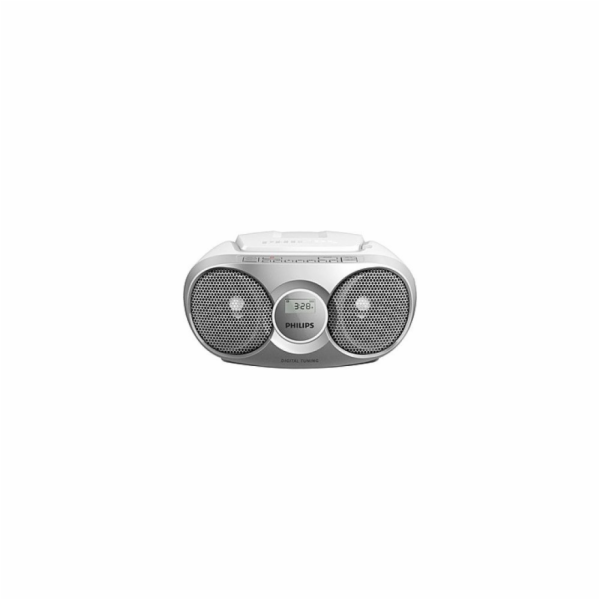 Philips AZ215S/12 CD přehrávač stříbrný