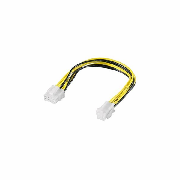goobay Vnitřní napájecí kabel ATX 8p až 4p, adaptér