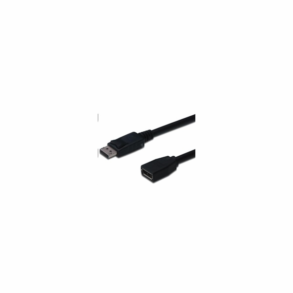 Kabel DisplayPort prodlužovací M/F 2 m