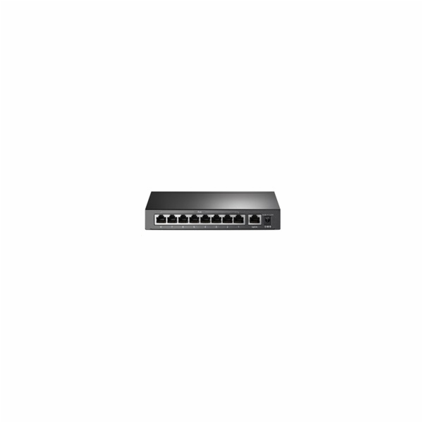 Switch TP-Link TL-SF1009P 9x LAN, 4x PoE+, 67W, kov