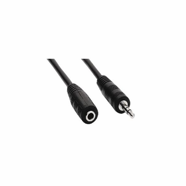 Kabel prodlužovací Jack 3,5(M) - Jack(F), 10m