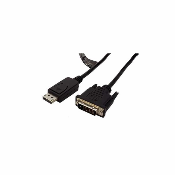 Kabel Roline propojovací DisplayPort DP(M) - DVI(M), 1 m