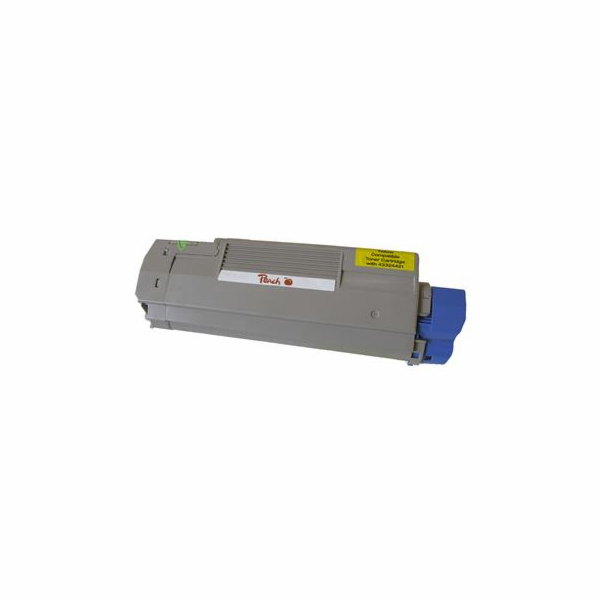 Toner Peach 43324421 kompatibilní žlutý PT247 pro OKI C55...
