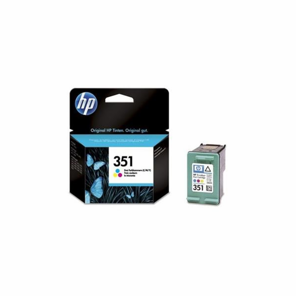 Inkoust HP Ink No 351 barevná, CB337EE