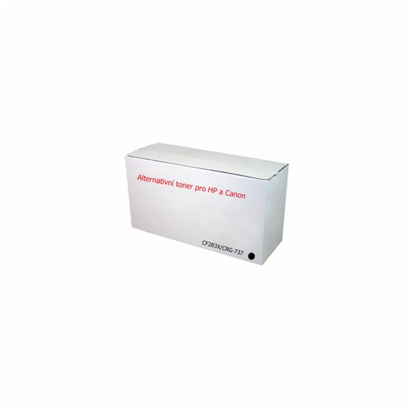 Toner CF283X/CRG-737 kompatibilní pro HP a Canon, černý (...