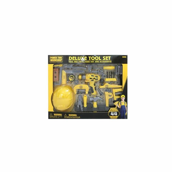 Hračka G21 Dětské nářadí DELUXE TOOLS, 44 dílů