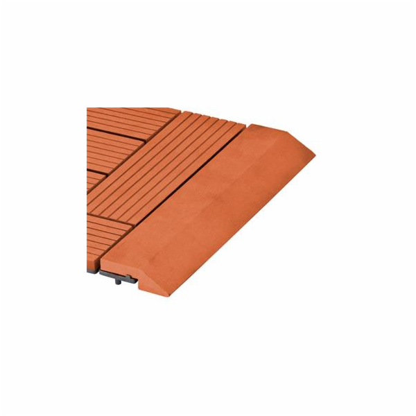 Přechodová lišta G21 Třešeň pro WPC dlaždice, 30 x 7,5 cm...