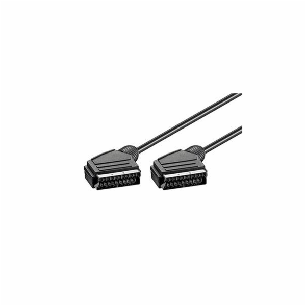 Kabel propojovací scart(M) - scart(M), 5m